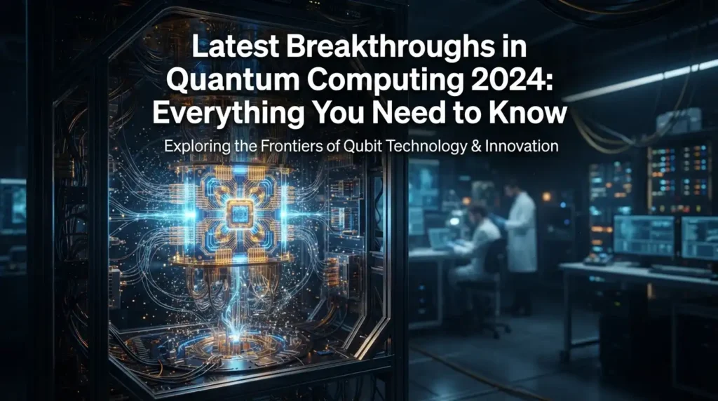 Explore the biggest quantum computing breakthroughs of 2024